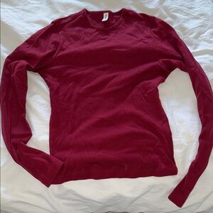 Womens burgundy top
